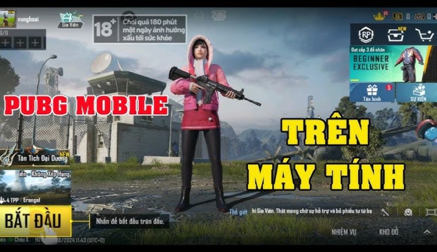 Setting PUBG Mobile Trung Quốc