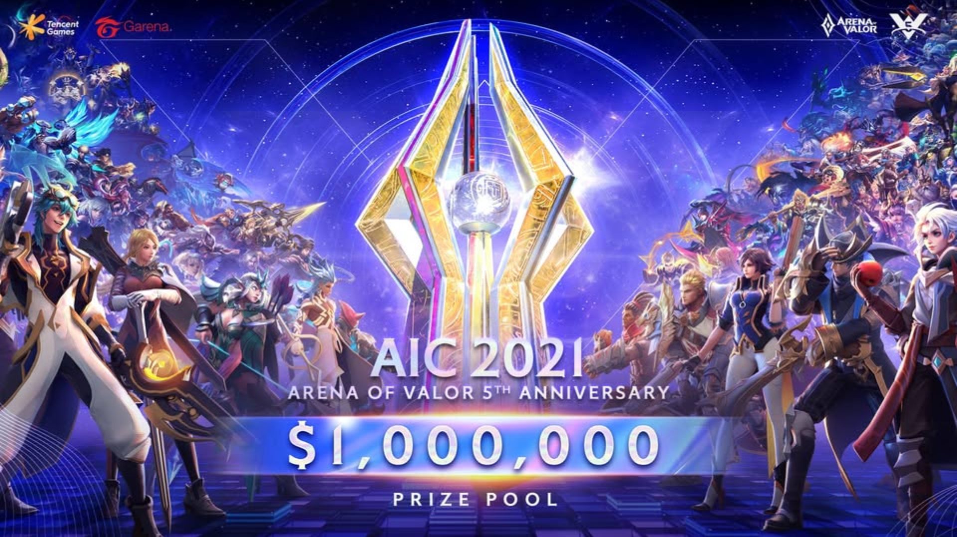 giai đấu liên quân mới nhất aic
