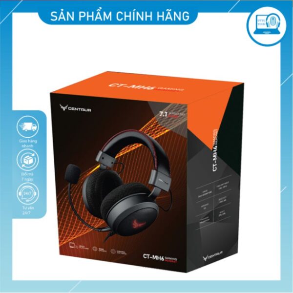 TAI NGHE CENTAUR CT-MH6 ĐEN 9
