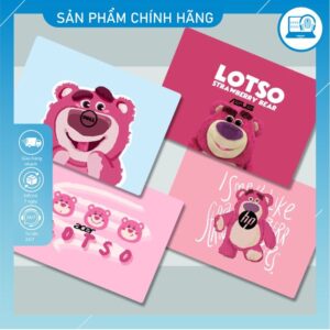 Skin Laptop 16 Mẫu Gấu Dâu Lotso - Miếng Dán Laptop 2