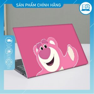 Skin Laptop 16 Mẫu Gấu Dâu Lotso - Miếng Dán Laptop