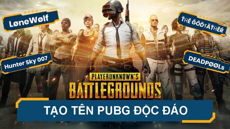 tạo tên pubg đẹp 3